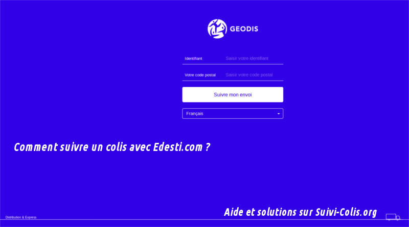 Edesti.com suivi colis